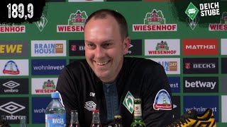 Vor Werder Bremen gegen VfB Stuttgart: Die Highlights der Pressekonferenz in 189,9 Sekunden