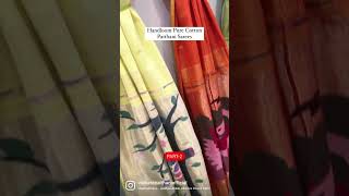 Handloom pure cotton paithani sarees | Part - 2 | Vidhate Paithani \u0026 Silk Saree