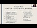 csh lecture series 12 the social space of muslim leadership in india