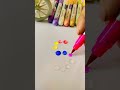 colour drop art #satisfying #art #shorts #viral