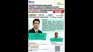 INCORPORATING KNOWLEDGE PROFILE, COMPLEX PROBLEM SOLVING & ENGINEERING ACTIVITIES IN ENGINEERING