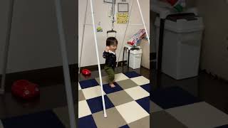 ジョリージャンパー１。| Playing Jolly Jumper 1. | 2022/03/18 20:06 #ジョリージャンパー #jollyjumper #playing #赤ちゃん #baby