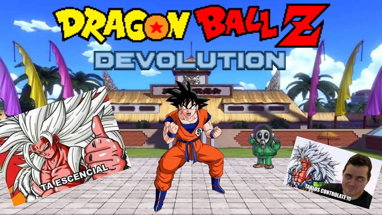 Probando DRAGON BALL DEVOLUTION | Un JUEGO Muy ESENCIAL - YouTube