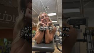 My girl tries my weight…😫😳  #gymlife #gymlover #gym #viral #gymhumor #gymcomedy #gymcouple #funny