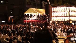 深井だんじり祭り 深井中町西 灯入れ曳行 2013年10月5日 2