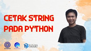 Perintah Cetak String pada Python [video 4]