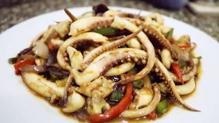 The squid must be so fried, delicious and odor-free, drowning time is the key, and it will grow old!