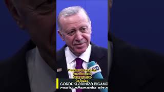 Prezident Ərdoğandan jurnalistə irad I Budapeşt Zirvə toplantısı