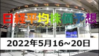 AIが予想する今週の日経平均株価（2022年5月16～20日）