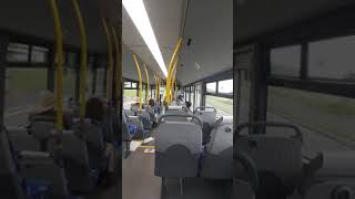 Onboard go ahead ireland streetlite 12105 route 184 bound for bray station from newtownmountkennedy