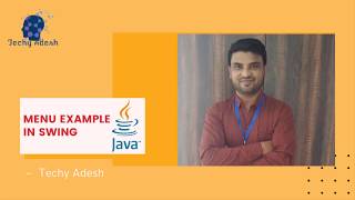 Create Menu Form in java Swing