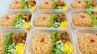 NASI JUMAT BERKAH 20 BOX MODAL 100RIBU... BERBAGI NASI BUDGET EKONOMIS!!!