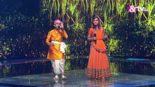 Vishwaprasad and Nishtha - Radha Kaise Na Jale - Liveshows - Episode 26 - The Voice India Kids