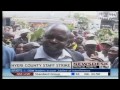 nyeri county workers go on strike over money owed to them by nyeri county government