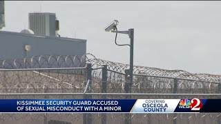 Osceola sheriff: Female security guard accused of sexual misconduct with a minor
