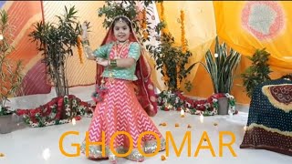 Rajasthani Folk Dance | Ghoomar - Padmawat | Deepak Nainani ft. Ruhi | Kids Dance |