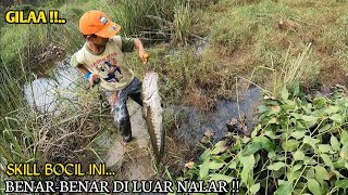 BOCIL MANCING||SKILL NYA BENAR-BENAR DI LUAR NALAR DAPAT MONSTER DI PARIT PINGGIR HUTAN