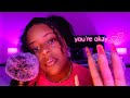 ASMR - Positive Affirmations + Stress Plucking & Snips 💕✨(Close Ear-To-Ear Whispers ♡)