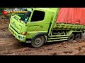 this is what happens when a truck is forced to pass on an extreme incline