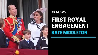 Princess Catherine makes first public appearance since cancer diagnosis | ABC News