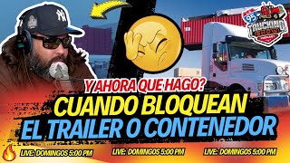 Que frustrante es cuando te bloquean el trailer o contenedor.