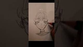 جربت ارسم اختي بستايلي؟ #drawing #shorts