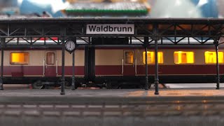 Märklin VT 11.5 Trans Europ Express daily run in 4K