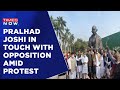 Parliamentary Affairs Minister In Touch With Opposition Amid Protest At Gandhi Statue | Adani Row