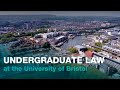 Studying undergraduate law at the University of Bristol