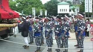 2012 筒井町・出来町天王祭 5 （徳川園山車退場）