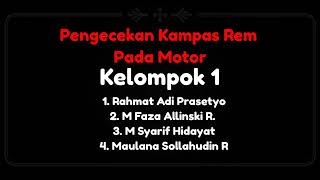 Pengecekan kampas Rem Pada Motor