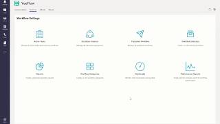 Workflow Settings by Admin