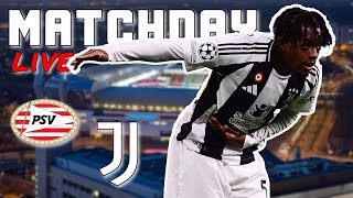 🔴PSV vs Juventus Live Watch Along, Commentary and Reactions