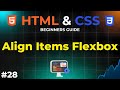 How to Align Items in Flexbox | HTML and CSS Beginners Guide | IMS Coding