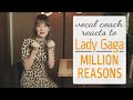 vocal coach reacts to Lady Gaga's "Million Reasons", Howard Stern Show