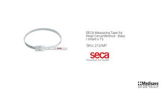 SECA Measuring Tape for Head Circumference Baby Infant x 15 212 MT