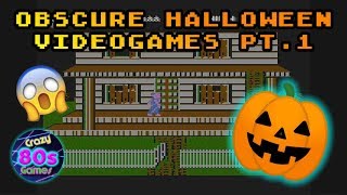 Obscure Atari 8bit Halloween Games pt1