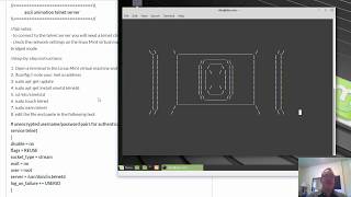 Star Wars ASCII animation server using Python, Telnet and Linux Mint