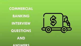 Interview questions for Commercial Banker | Vskills.in