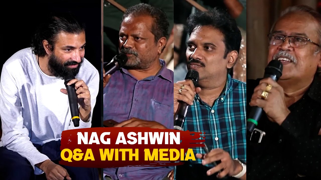 Director Nag Ashwin Interaction With Media | Kalki 2898 AD Press Meet ...