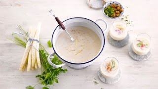 Alpro Recipe – Velvet Asparagus Soup