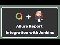 Allure Report | Jenkins integration of allure reports | Allure Jenkins Plugin