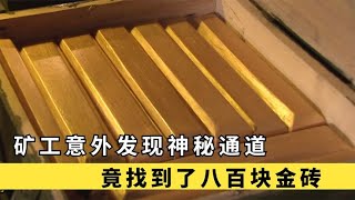 礦工跟著小白鼠挖礦，挖到一條金蛇和金王八，還找到了八百塊金磚 #于途史紀 #古墓 #考古發現 #考古 #盜墓筆記