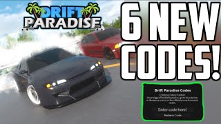 ✨ JANUARY✨ALL WORKING NEW SECRET DRIFT PARADISE *CODES* | DECEMBER 2025 NEW UPDATED CODES!!