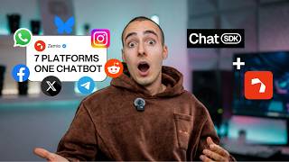 I Used AI to Build a Bot That Replies Across 7 Platforms (Vercel Chat SDK adapter)