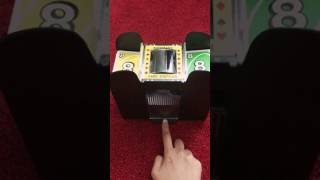 Automatic card shuffling machine || how to use it