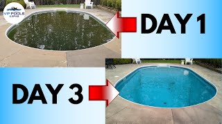 How To Open a Swimming Pool Opening for Summer | Easy Pool Opening | Opening a Pool Yourself