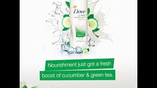 Dove Body Lotion - Go Fresh \u0026 Nourishing Care