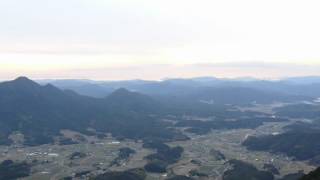 高照寺山　ハング・パラグライダー基地から眺める展望　山口県岩国市