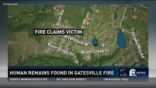 Human remains found in Gatesville fire